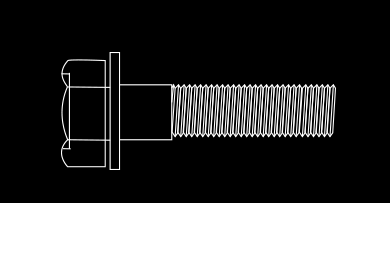 bolts-FLANGE BOLT - WITH SERRATION
